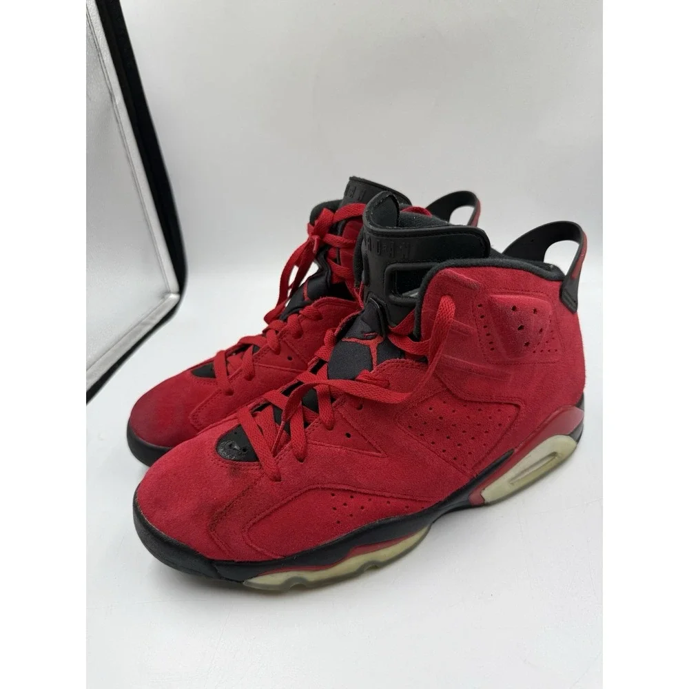 Air Jordan 6 Toro Bravo Men's Red Sneakers 2023 Size 11
